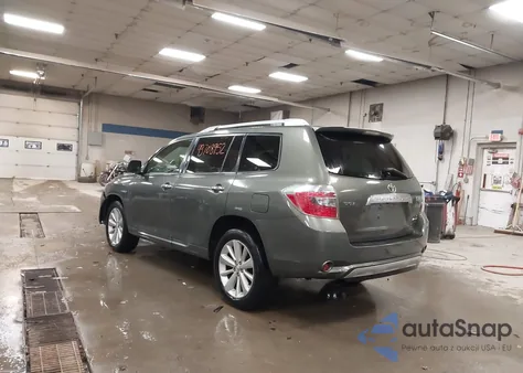 2009 Toyota Highlander Hybrid Limited from USA, damaged, VIN JTEEW44A892033677